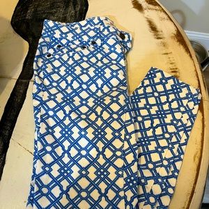 Vineyard vines skinny jeans size 0, never worn perfect condition